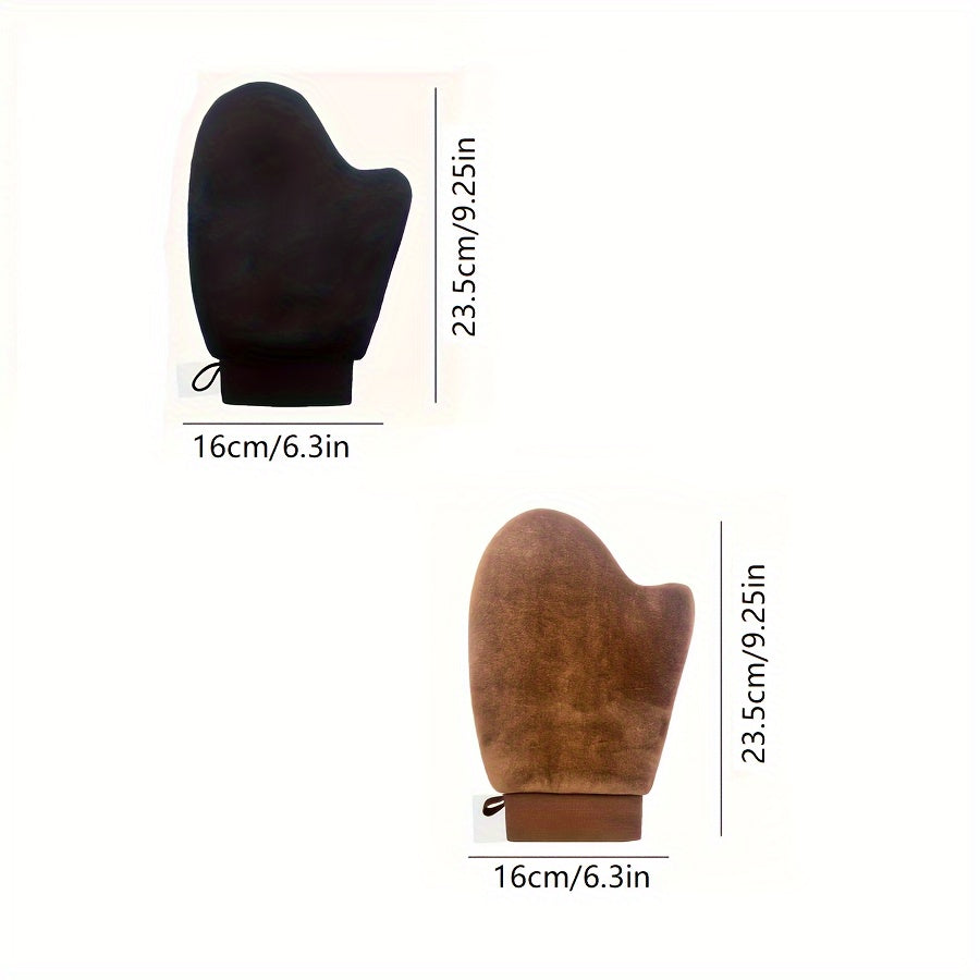 Black Beauty Self-Tanning Mitt with Thumb Loop
