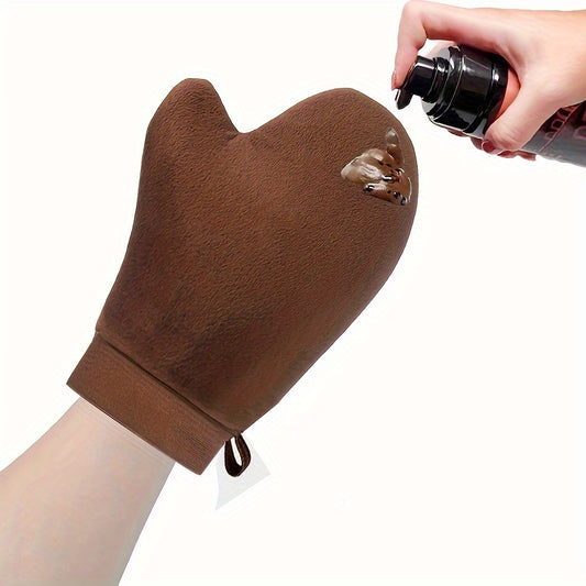 Black Beauty Self-Tanning Mitt with Thumb Loop
