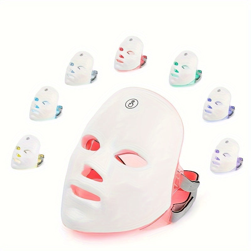 7-Color LED Facial Mask