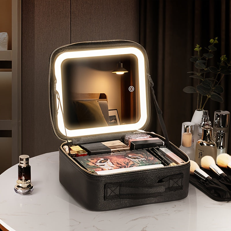 Elegant USB Rechargeable Makeup Bag