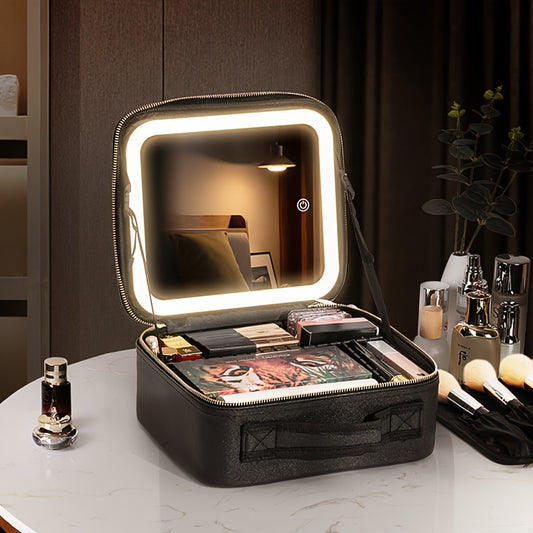 Elegant USB Rechargeable Makeup Bag