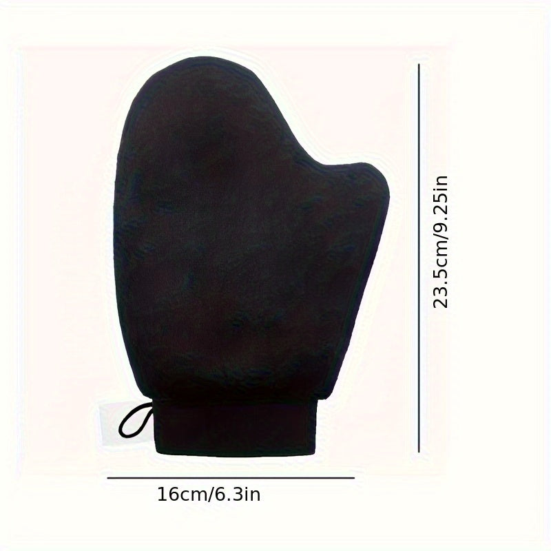 Black Beauty Self-Tanning Mitt with Thumb Loop