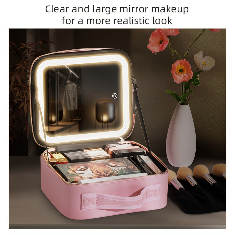 Elegant USB Rechargeable Makeup Bag