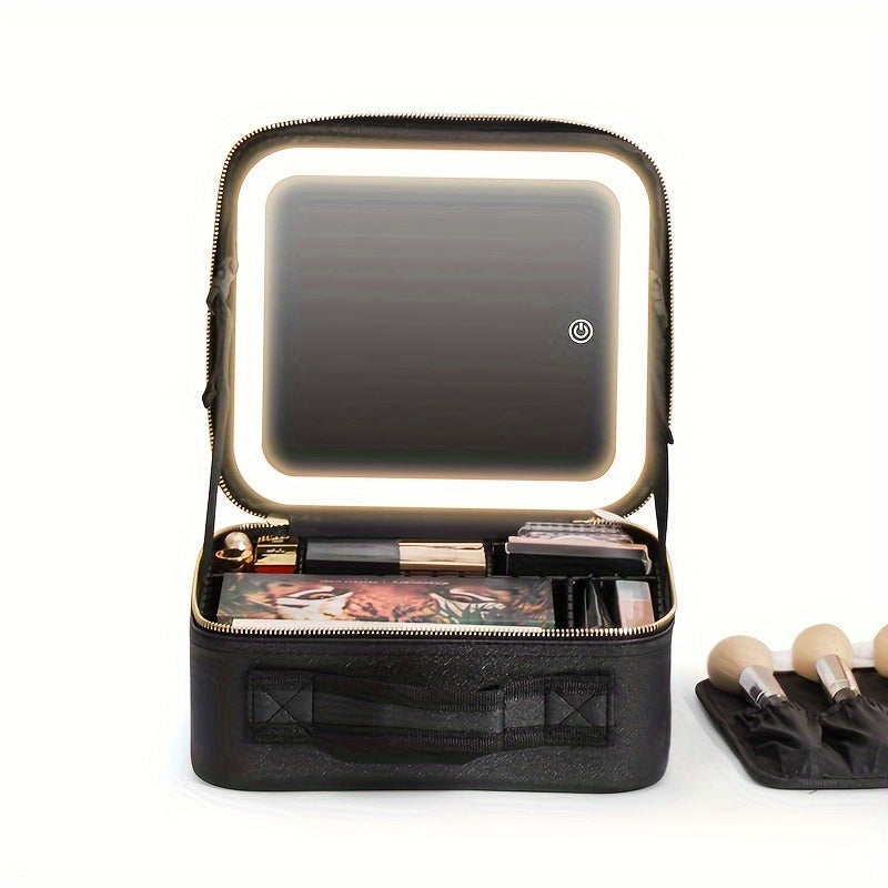 Elegant USB Rechargeable Makeup Bag