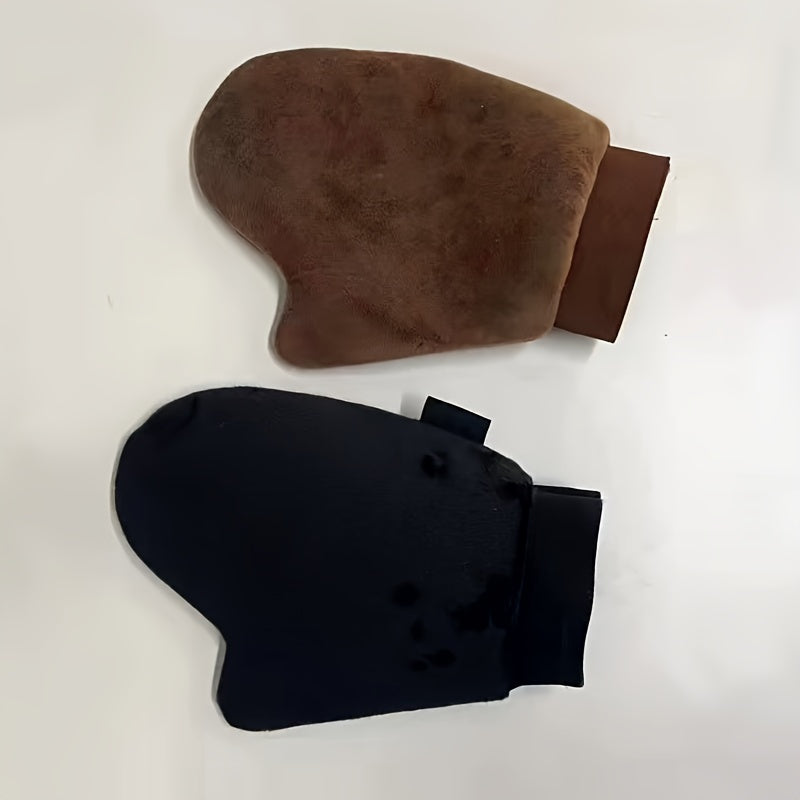 Black Beauty Self-Tanning Mitt with Thumb Loop