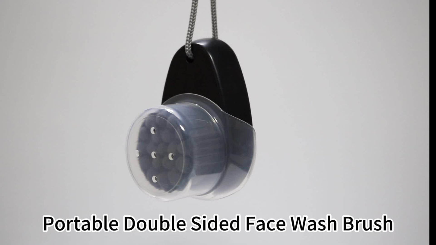 2-in-1 Dual-Sided Silicone Facial Cleansing Brush