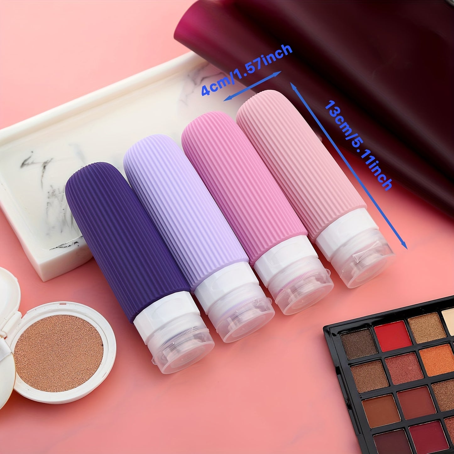 Silicone Travel Bottles Set